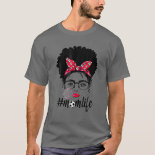 Camiseta Caçador Mãe Vida Cabelo Maluco Cabelo Solar Óculos