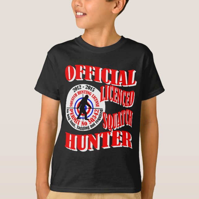 Camiseta Caçador oficial de batateiras (Frente)