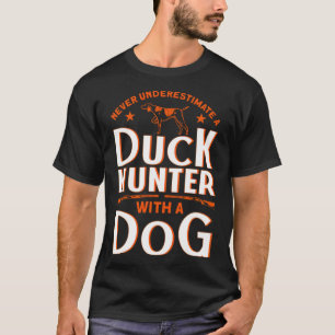 Camiseta Caçador Pato Caçador Pato Presente Pé Caseira Paix