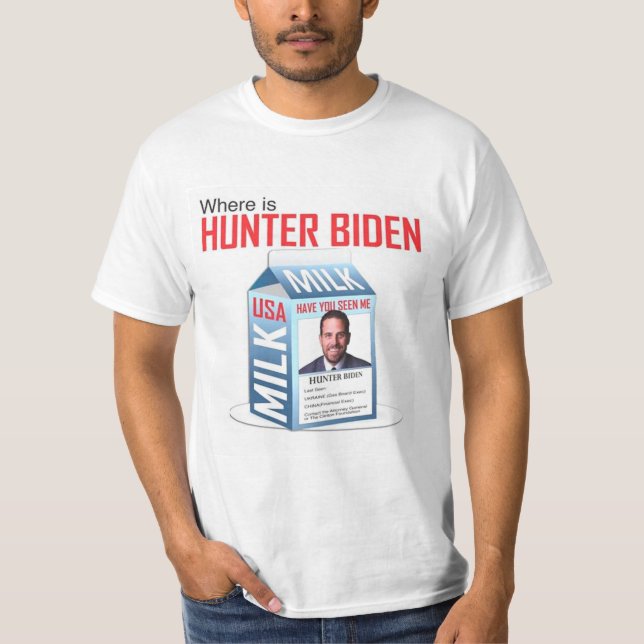 Camiseta Caçador retroativo biden (Frente)