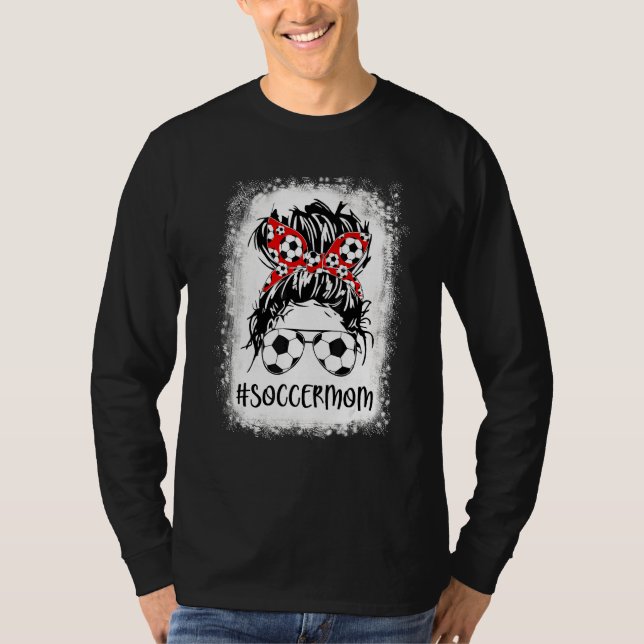 Camiseta Caçador Sangrento Mãe Vida Má Mulher Arma Mãe (Frente)