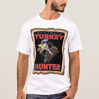 CAMISETA CAÇADOR T BRANCO DE TURQUIA