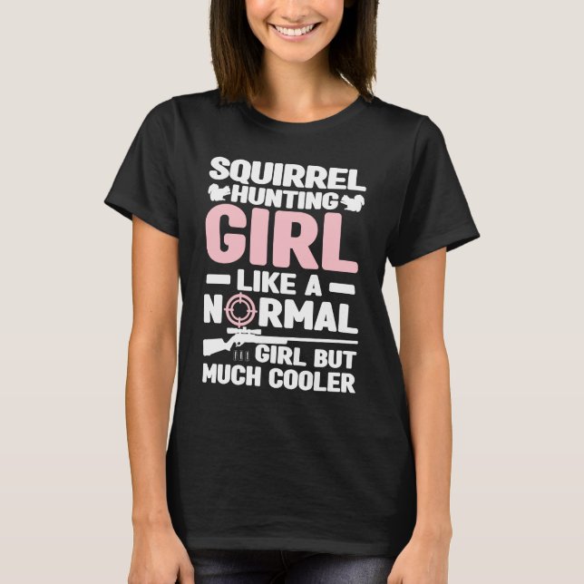 Camiseta Caçadora de Esquilo (Frente)