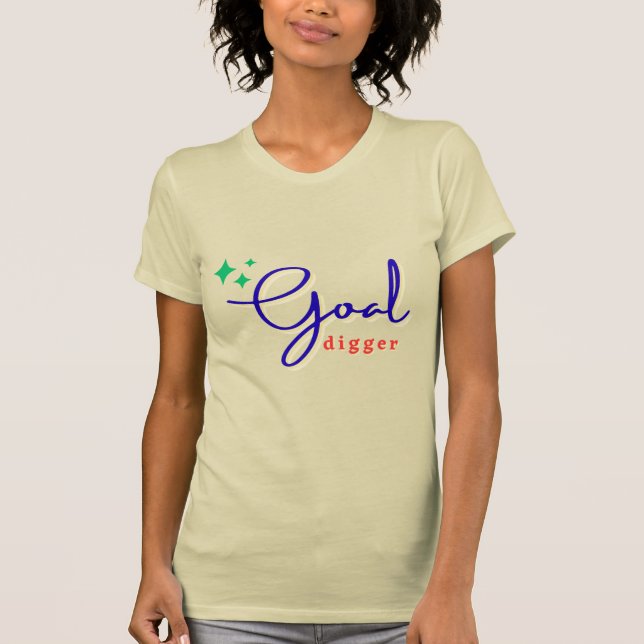 Camiseta Caçadora de Metas (Frente)