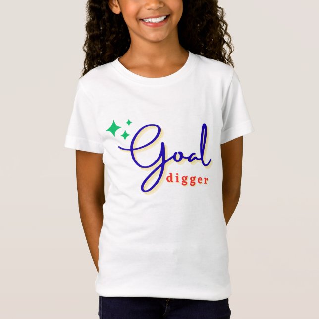Camiseta Caçadora de Metas (Frente)