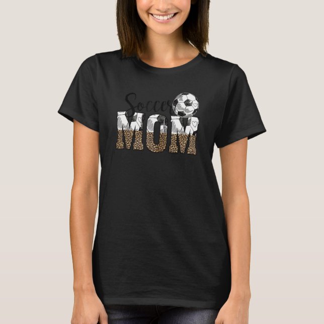 Camiseta Caçadora Mãe Bonita Dia do Jogo de Futebol da Mãe  (Frente)