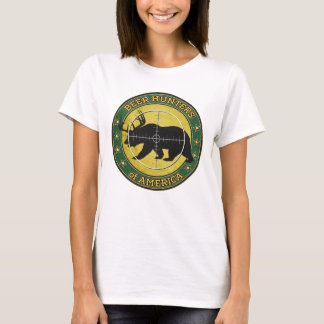 Camiseta Caçadores da cerveja de América (urso do