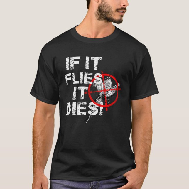 Camiseta Caçadores de aves de montanha (Frente)