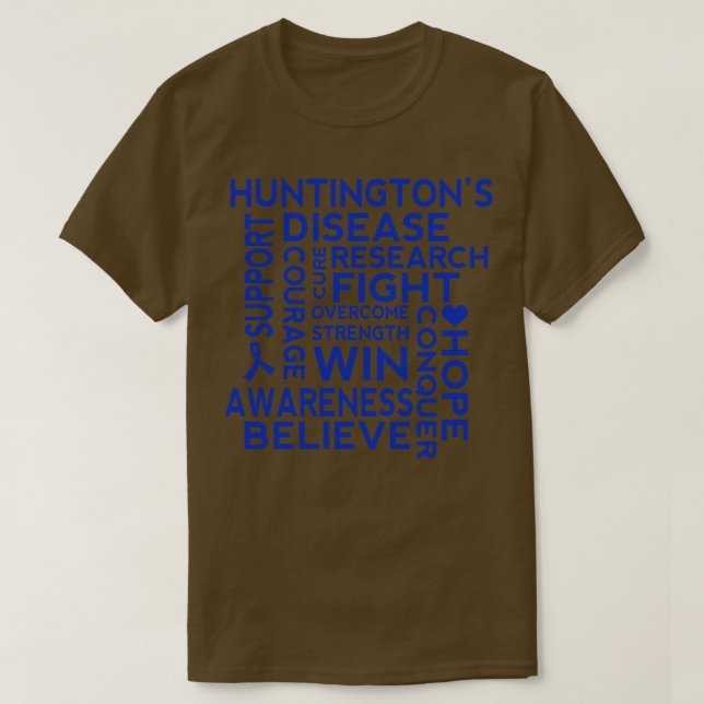 Camiseta Caçadores de Doença Sensibilização 1 (Frente do Design)