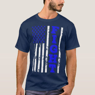 Camiseta Caçadores de Doenças Combatendo Bandeira Americana