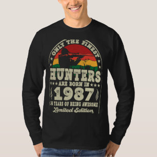Camiseta Caçadores de veados de 36 anos Vintage 1987 36th