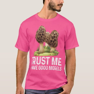 Camiseta Caçadores Morais De Cogumelos Tee Engraçados Em Fo