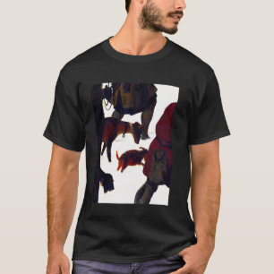 Camiseta Caçadores no Pieter de Neve Bruegel, o Elder Renai