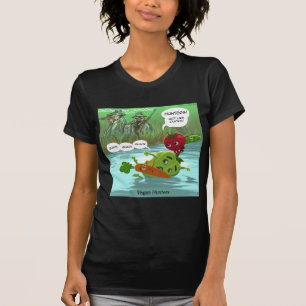 Camiseta Caçadores Veganos Divertidos