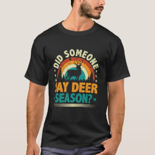 Camiseta Caçando Deer Buck Caçando um caçador Patriótico Lo