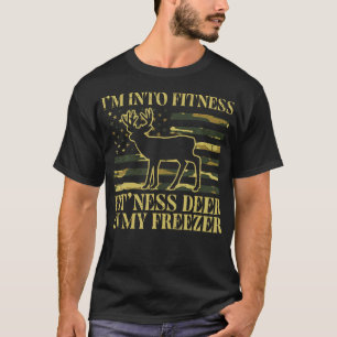 Camiseta Caçando-Me Em Ajustado Malhação Ness Deer Freezer