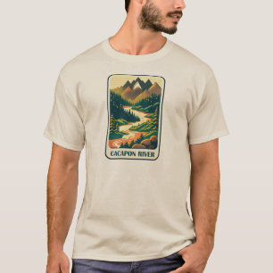Camiseta Cacapon River West Virginia Colors
