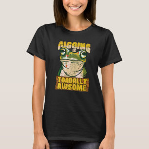 Camiseta Caçar rãs com fisga é uma caça totalmente incrível