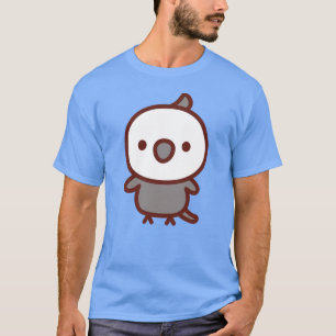 Camiseta Cacatua macho de cara branca