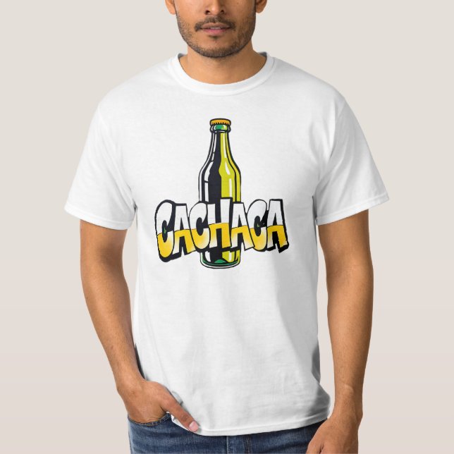 Camiseta Cachaça, graffiti, street art, boisson, urban (Frente)