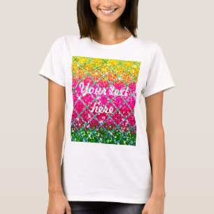 Camiseta Cacheskin rosa-reluz