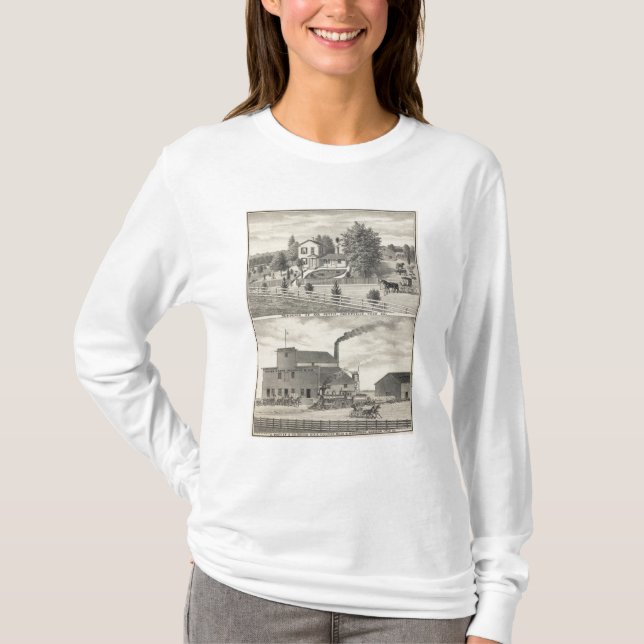 Camiseta Cacheville res, moinho de Madison (Frente)