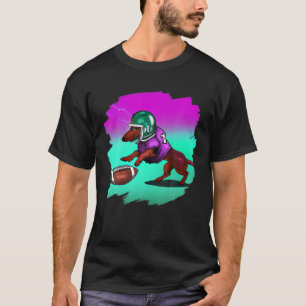 Camiseta Cachinho Engraçado e Engraçado Chiweenie Wiener