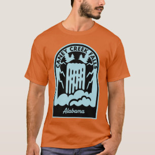 Camiseta Cachoeira Caney Creek Alabama Extragrande