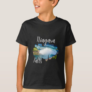 Camiseta Cachoeira de Niágara Canadá Férias de Verão Famíli