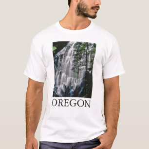 Camiseta Cachoeira na floresta, Oregon
