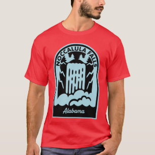 Camiseta Cachoeira Noccalula Alabama Extragrande