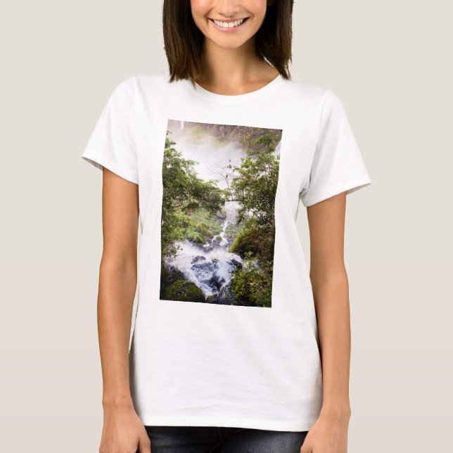 Camiseta Cachoeira que vê de cima de (Frente)