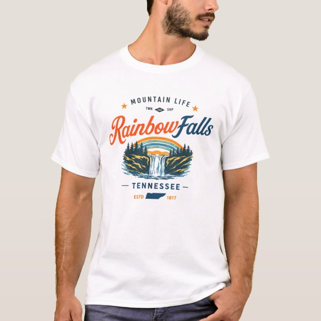 Camiseta Cachoeira Rainbow Tennessee (Frente)