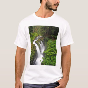 Camiseta Cachoeira Sol Duc no Parque Nacional Olímpico em