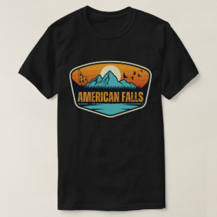 Camiseta Cachoeiras Americanas, Idaho
