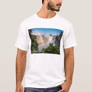 Camiseta Cachoeiras de Iguazú com arco-íris, Argentina