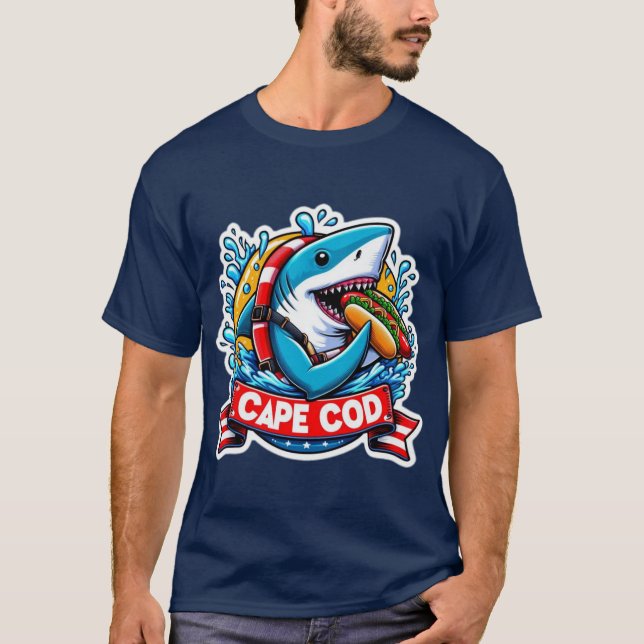 CAMISETA CACHORA BRANCA DE EXCELENTE DE BACALHAU (Frente)