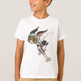 CAMISETA CACHORA DE ESPAÇO DE ROCHETE