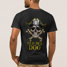 Camiseta CACHORA DO MAR DOURADO Pirata