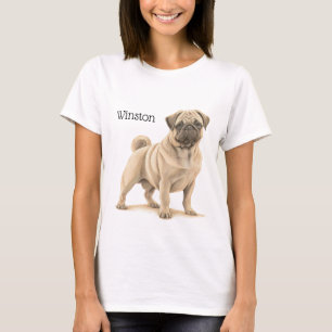 CAMISETA CACHORA PRETA E TAN ADORÁVEL