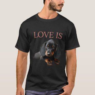 Camiseta Cachorrinho Cachorro Pai Homens Mulheres Crianças 