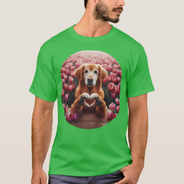 Camiseta Cachorrinho Coração