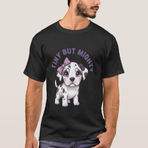 Camiseta Cachorrinho Dalmatas Pequeno Mas Poderoso