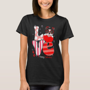 Camiseta Cachorrinho de Estimação Amoroso de Boston Terrier