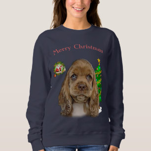 Camiseta cachorrinho de Natal