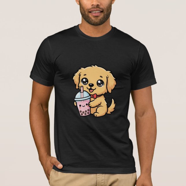 Camiseta Cachorrinho e Boba (Frente)