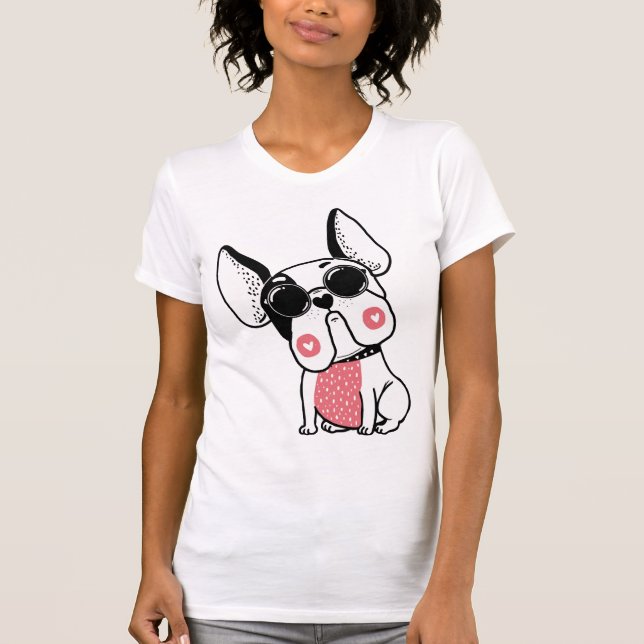 Camiseta cachorrinho fofo (Frente)