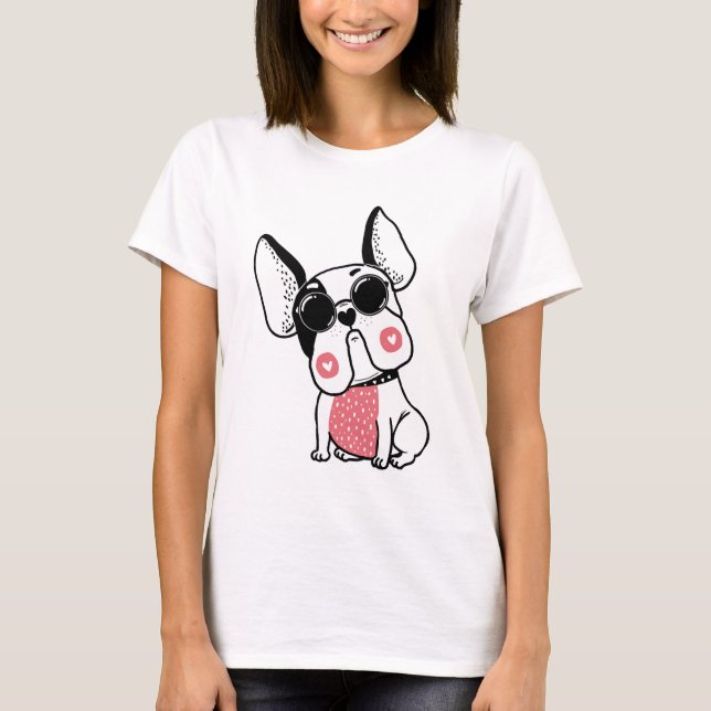 Camiseta cachorrinho fofo (Frente)
