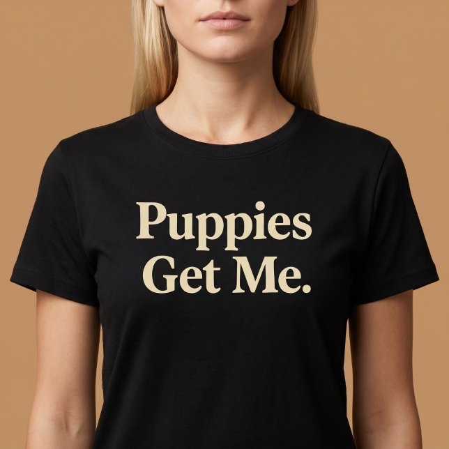 Camiseta Cachorrinhos Me Conquistam (Criador carregado)