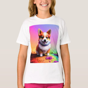 Camiseta Cachorro-336633 Cachorro Sentado